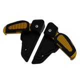 Maxbell RearPassenger Folding Foot Rest Pedals For Vespa Sprint150 125 3vie Gold - Aladdin Shoppers