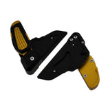 Maxbell RearPassenger Folding Foot Rest Pedals For Vespa Sprint150 125 3vie Gold - Aladdin Shoppers