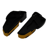 Maxbell RearPassenger Folding Foot Rest Pedals For Vespa Sprint150 125 3vie Gold - Aladdin Shoppers