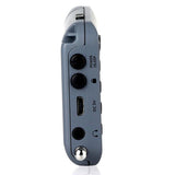 Maxbell Rechargeable AM FM Digital Portable Pocket Radio and Earphone gray - Aladdin Shoppers