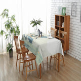Maxbell Rectangle Digital Printed Decor Tablecloth Birds and Beauties - Aladdin Shoppers