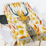 Maxbell Rectangle Digital Printed Decor Tablecloth Coloured Elk - Aladdin Shoppers