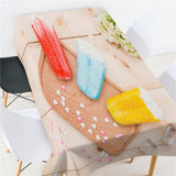 Maxbell Rectangle Digital Printed Decor Tablecloth Dessert Ice Cream - Aladdin Shoppers