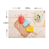 Maxbell Rectangle Digital Printed Decor Tablecloth Dessert Ice Cream - Aladdin Shoppers