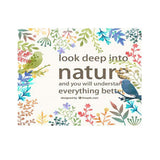 Maxbell Rectangle Digital Printed Decor Tablecloth Hand-painted Flowers and Birds - Aladdin Shoppers