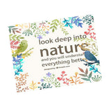 Maxbell Rectangle Digital Printed Decor Tablecloth Hand-painted Flowers and Birds - Aladdin Shoppers