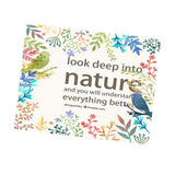 Maxbell Rectangle Digital Printed Decor Tablecloth Hand-painted Flowers and Birds - Aladdin Shoppers