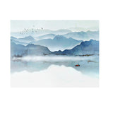 Maxbell Rectangle Digital Printed Decor Tablecloth Water and Ink Landscape - Aladdin Shoppers