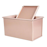 Maxbell Rectangle Non-stick Mould Toast Loaf Bread Baking Pan Bakeware Golden 450g - Aladdin Shoppers