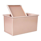 Maxbell Rectangle Non-stick Mould Toast Loaf Bread Baking Pan Bakeware Golden 450g - Aladdin Shoppers