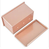 Maxbell Rectangle Non-stick Mould Toast Loaf Bread Baking Pan Bakeware Golden 450g - Aladdin Shoppers