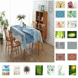 Maxbell Rectangle Table Cover Cloth Wipe Clean Party Tablecloth Covers Rabbit - Aladdin Shoppers