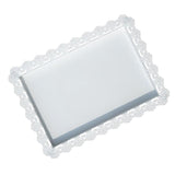 Maxbell Rectangular Serving Plate Cupcake Cake Dish Tray Kitchen Platter 41X31cm - Aladdin Shoppers