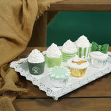 Maxbell Rectangular Serving Plate Cupcake Cake Dish Tray Kitchen Platter 41X31cm - Aladdin Shoppers