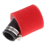 Maxbell Red 32mm Angle Bent Foam Air Filter Pod Cleaner for PIT Quad Dirt Bike ATV Buggy - Aladdin Shoppers