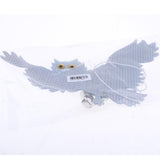 Maxbell Reflective Flying Owl Decoy & Bird Repellent Scarecrow Bird Deterrent W Bell - Aladdin Shoppers