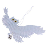 Maxbell Reflective Flying Owl Decoy & Bird Repellent Scarecrow Bird Deterrent W Bell - Aladdin Shoppers