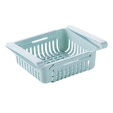 Maxbell Refrigerator Drawer Fridge Freezer Slide Shelf Food Fruit Storage Holder Blue - Aladdin Shoppers