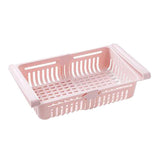 Maxbell Refrigerator Drawer Fridge Freezer Slide Shelf Food Fruit Storage Holder Pink - Aladdin Shoppers
