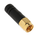 Maxbell Replacement 3cm WiFi Antenna 2.4Ghz 2dbi Wireless Router Omni Aerial with SMA Male Connector - Aladdin Shoppers