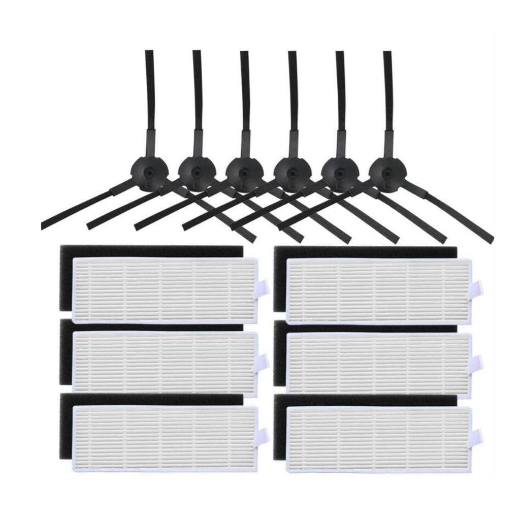 Maxbell Replacement Filter&Side Brush Kit for ECOVACS Ilife X432 T4 X430 A4 A4S A8 - Aladdin Shoppers