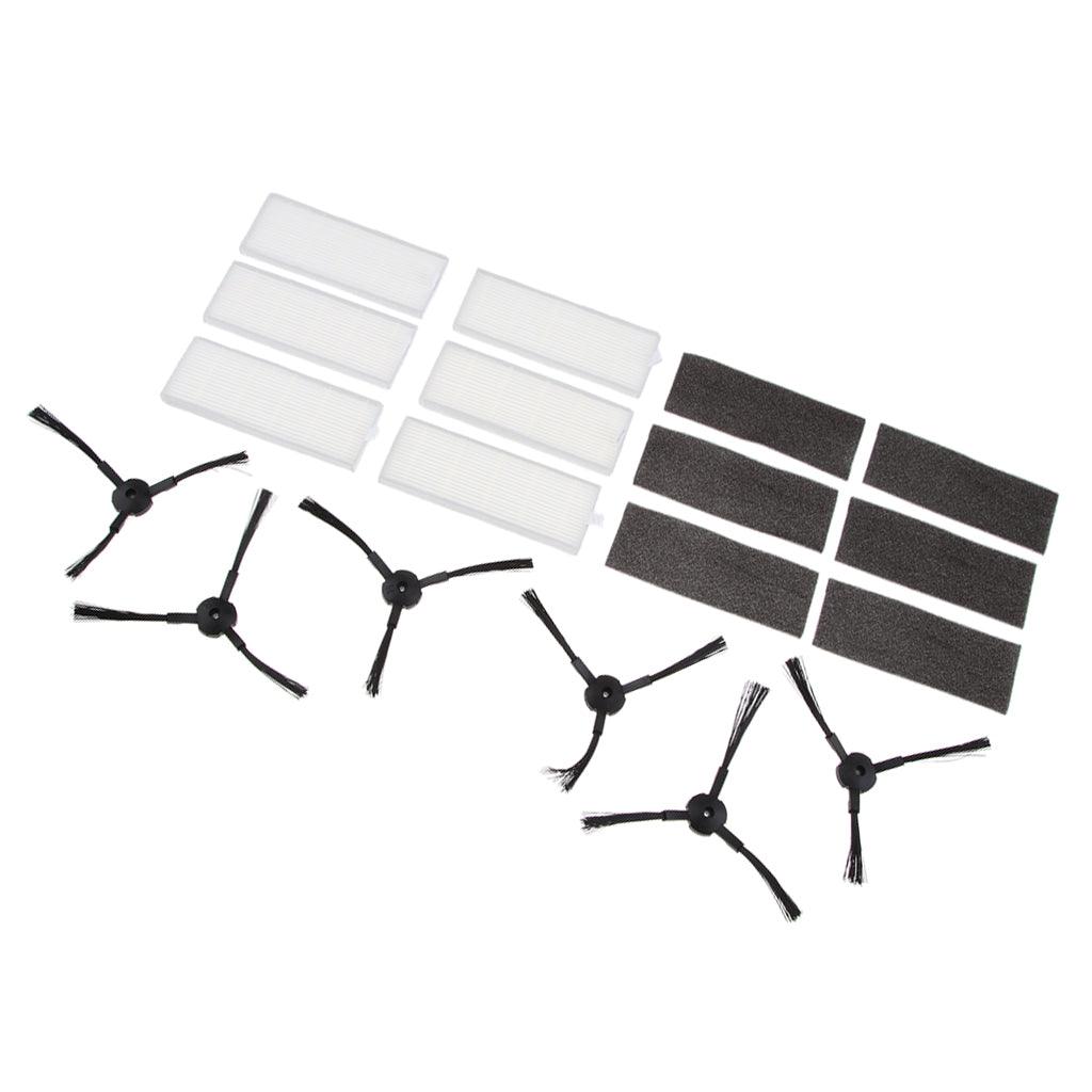 Maxbell Replacement Filter&Side Brush Kit for ECOVACS Ilife X432 T4 X430 A4 A4S A8 - Aladdin Shoppers