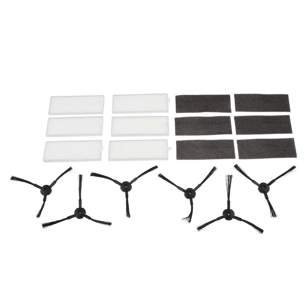 Maxbell Replacement Filter&Side Brush Kit for ECOVACS Ilife X432 T4 X430 A4 A4S A8 - Aladdin Shoppers