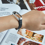 Maxbell Replacement PU Leather Wrist Strap Band W/ Metal Frame For Xiaomi 3 4 Black - Aladdin Shoppers