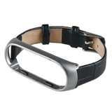 Maxbell Replacement PU Leather Wrist Strap Band W/ Metal Frame For Xiaomi 3 4 Black - Aladdin Shoppers