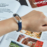 Maxbell Replacement PU Leather Wrist Strap Band W/ Metal Frame For Xiaomi 3 4 Blue - Aladdin Shoppers