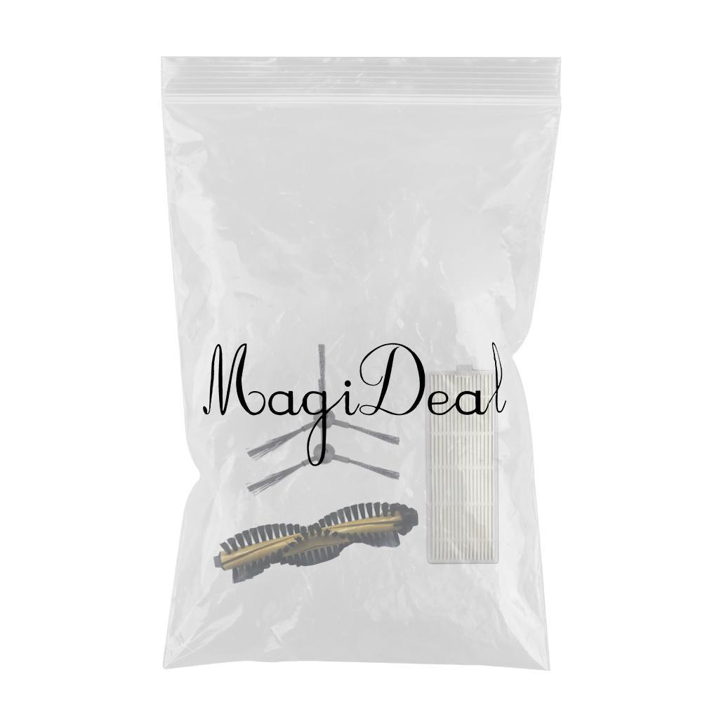 Maxbell Replacement Side Brush Filter Main Brush Set for ILIFE A4 - Aladdin Shoppers