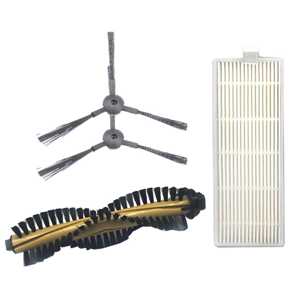 Maxbell Replacement Side Brush Filter Main Brush Set for ILIFE A4 - Aladdin Shoppers