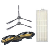 Maxbell Replacement Side Brush Filter Main Brush Set for ILIFE A4 - Aladdin Shoppers