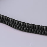 Maxbell Retro Fold Elastic Waist Belt Stretchy Cinch Belt PU Leather Waistband Black - Aladdin Shoppers