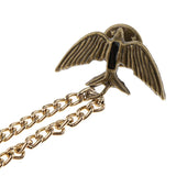 Maxbell Retro Military Uniform Medal Chain Army Badge Brooch Lapel Pin Jewelry - Aladdin Shoppers
