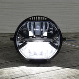 Maxbell Retro Style LED Headlight Driving Light Universal for Motorbike - Aladdin Shoppers