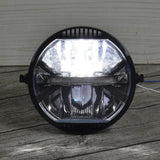 Maxbell Retro Style LED Headlight Driving Light Universal for Motorbike - Aladdin Shoppers