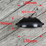 Maxbell Retro Style LED Headlight Driving Light Universal for Motorbike - Aladdin Shoppers