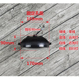 Maxbell Retro Style LED Headlight Driving Light Universal for Motorbike - Aladdin Shoppers