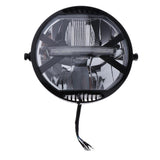 Maxbell Retro Style LED Headlight Driving Light Universal for Motorbike - Aladdin Shoppers