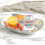 Maxbell Retro Style Metal Fruit Dessert Serving Plate Dish Lazy Snack Tray Candy Box House - Aladdin Shoppers