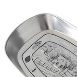 Maxbell Retro Style Metal Fruit Dessert Serving Plate Dish Lazy Snack Tray Candy Box Manor - Aladdin Shoppers
