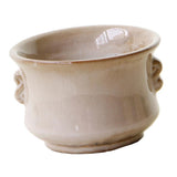 Maxbell Retro Style White Ceramic Flower Pot Succulent Plant Container - Aladdin Shoppers