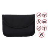Maxbell RFID Signal Blocking Shielding Pouch Wallet Card Bag for Car Key Fob Black - Aladdin Shoppers