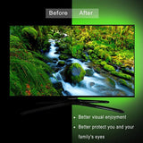 Maxbell RGB Bias Lighting TV 5050 USB Powered LED Light Strip with 24Key Remote 0.5M - Aladdin Shoppers