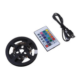 Maxbell RGB Bias Lighting TV 5050 USB Powered LED Light Strip with 24Key Remote 0.5M - Aladdin Shoppers