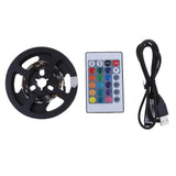 Maxbell RGB Bias Lighting TV 5050 USB Powered LED Light Strip with 24Key Remote 0.5M - Aladdin Shoppers