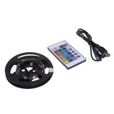 Maxbell RGB Bias Lighting TV 5050 USB Powered LED Light Strip with 24Key Remote 0.5M - Aladdin Shoppers