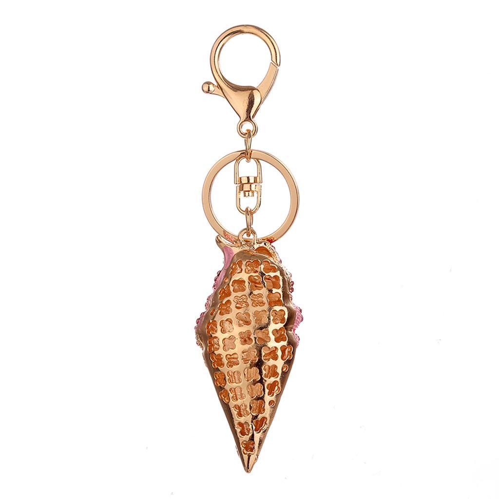 Maxbell Rhinestone Key Chain Car Key Ring Accessory Crystal Bag Decor Keyring Silver - Aladdin Shoppers