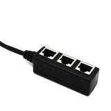 Maxbell RJ45 1 to 3 Ethernet LAN Network Splitter Extender Adapter Connector Cable - Aladdin Shoppers